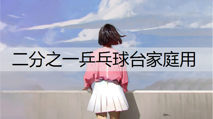 二分之一乒乓球台家庭用