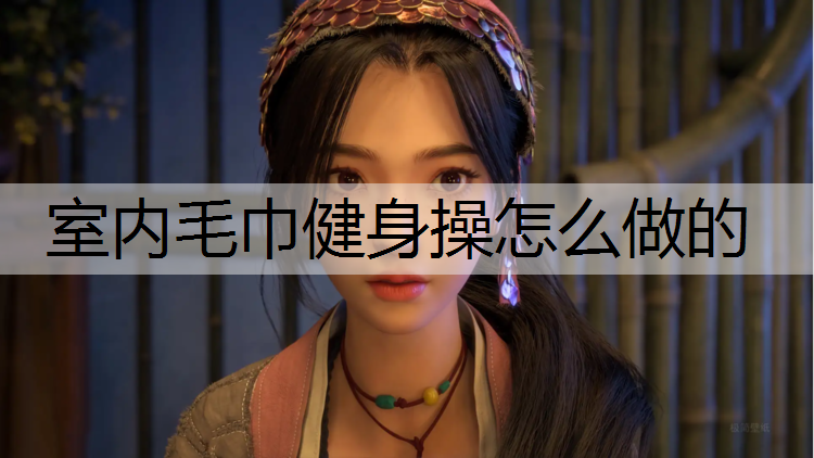 室内毛巾健身操怎么做的