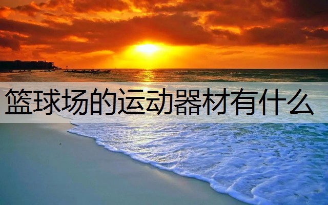 篮球场的运动器材有什么