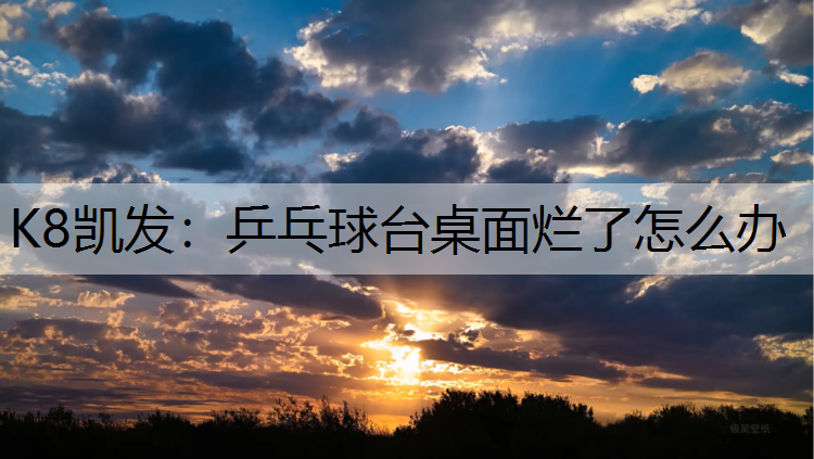 乒乓球台桌面烂了怎么办