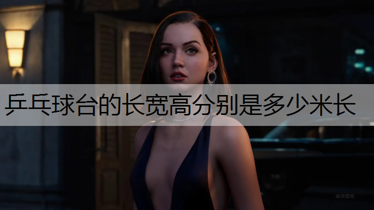 乒乓球台的长宽高分别是多少米长