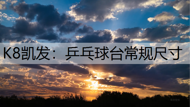 乒乓球台常规尺寸